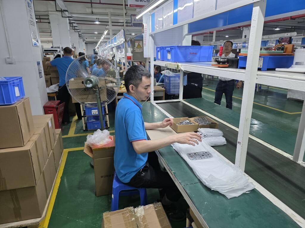 Factory product quality control inspection in China