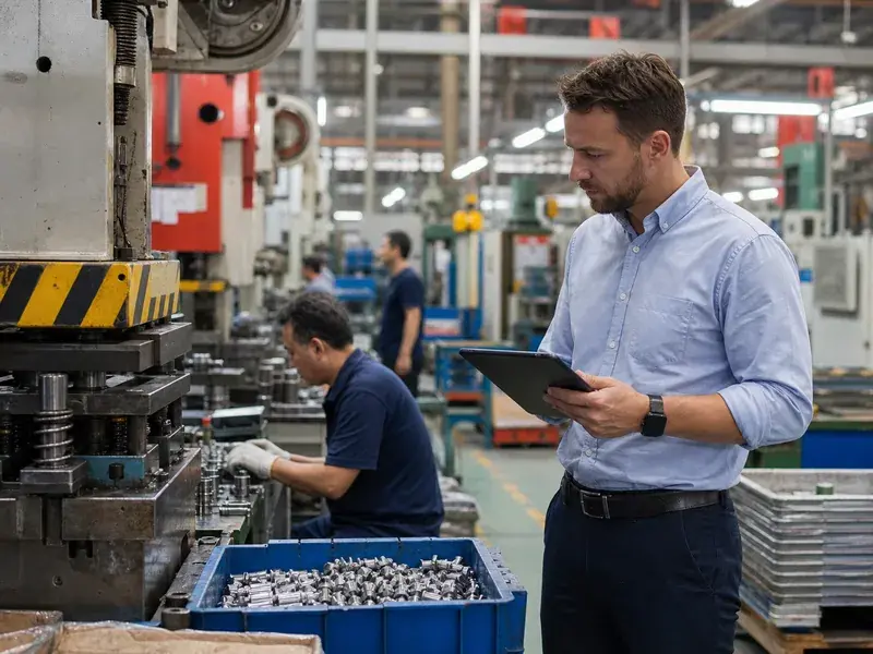 China factory audit at supplier manufacturing facility