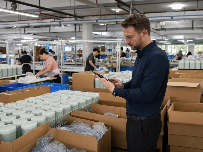 China production monitoring and supplier order follow-up